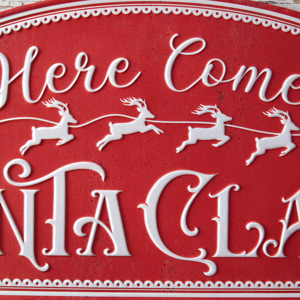 Here Comes Santa Wall Art