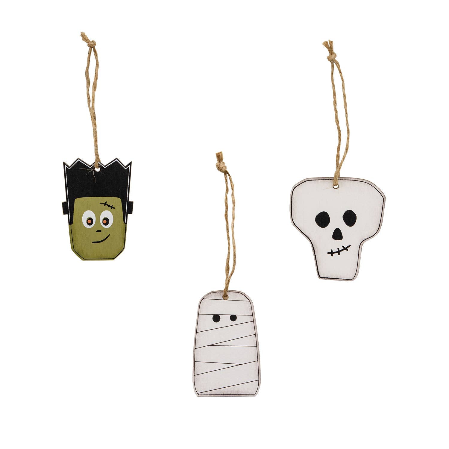 Halloween Monster Friends Ornaments (S/3)