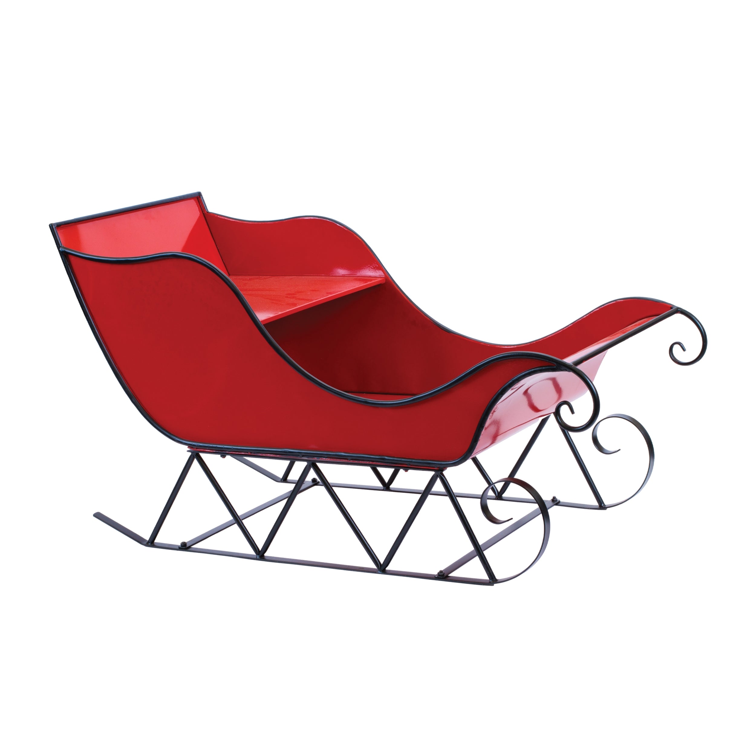 Sleigh 40"L x 17"W x 22"H Iron