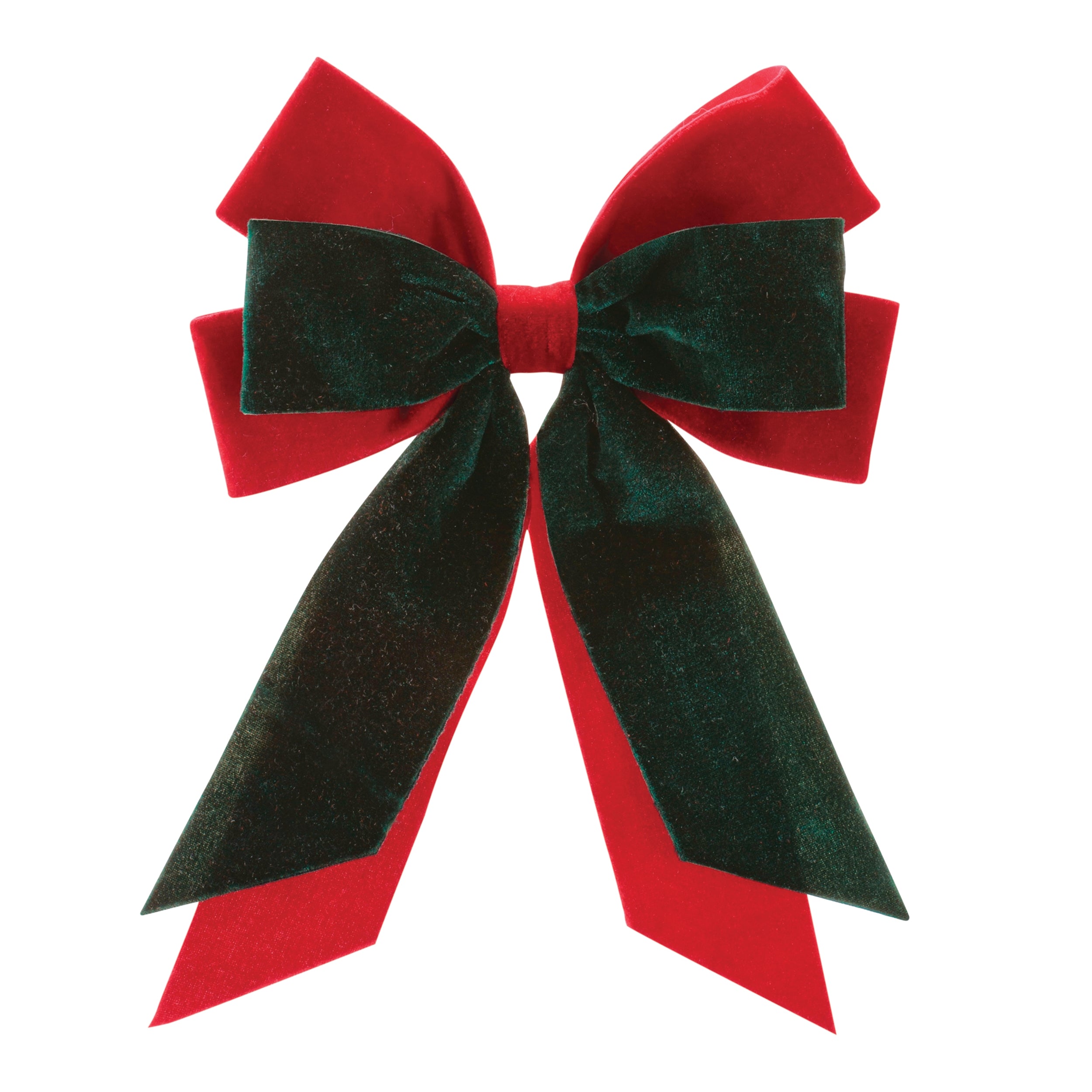 Bow Ornament 12”H Polyester