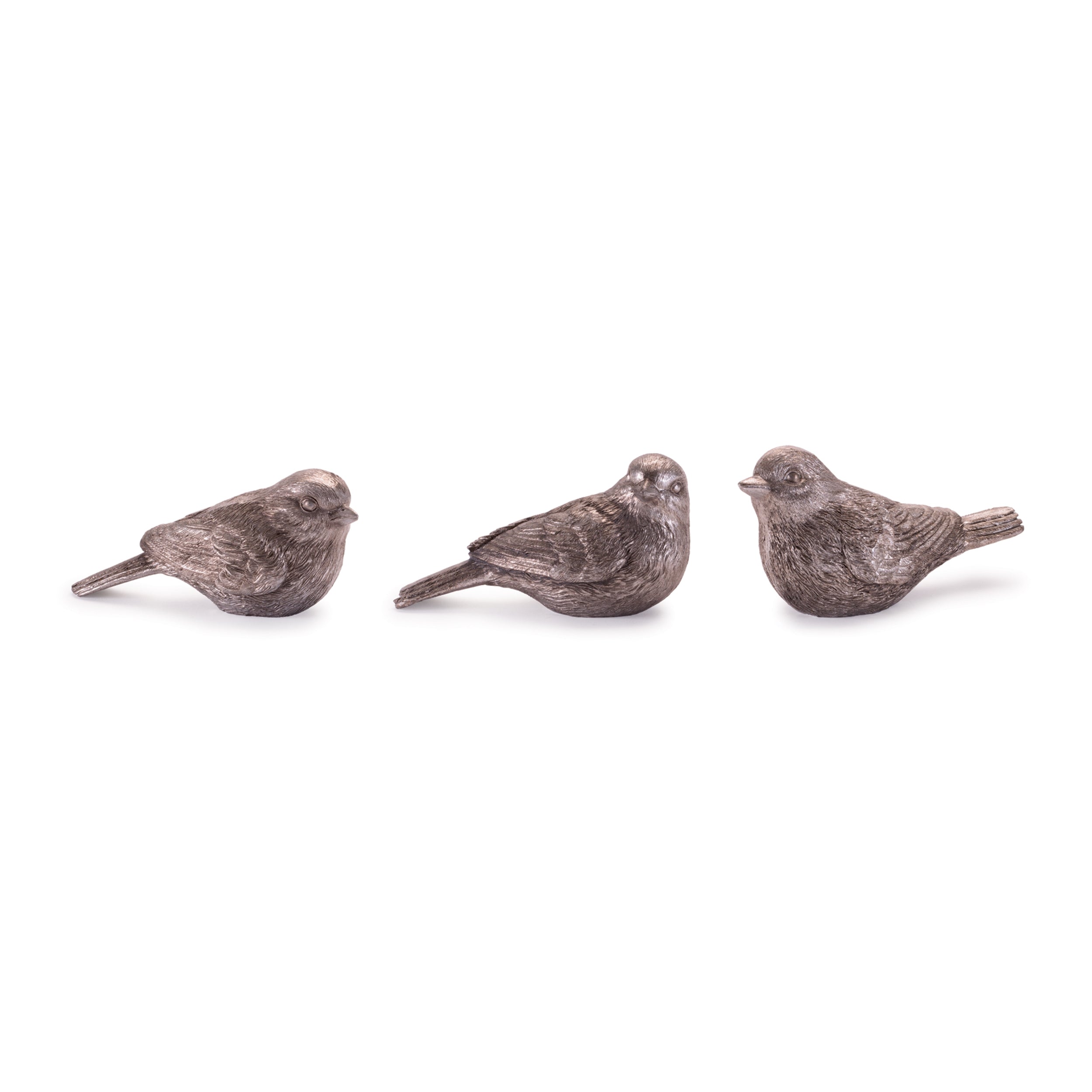 Bird (3 set of) 2.5”H Resin